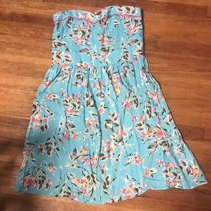 Strapless dress Sz L new without tags